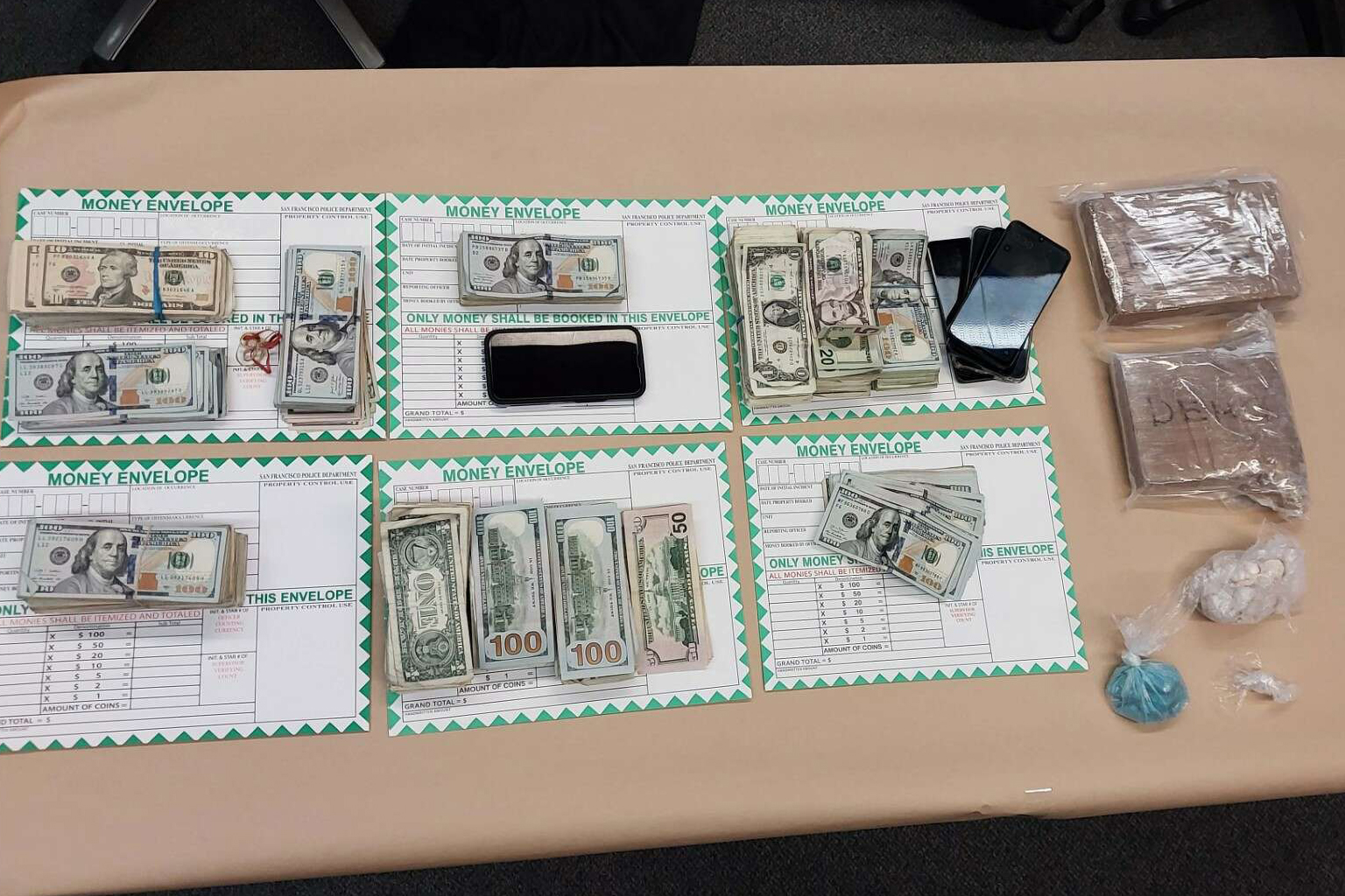 Polizei von San Francisco beschlagnahmt bei Razzia in Oakland fast 5 Pfund ...