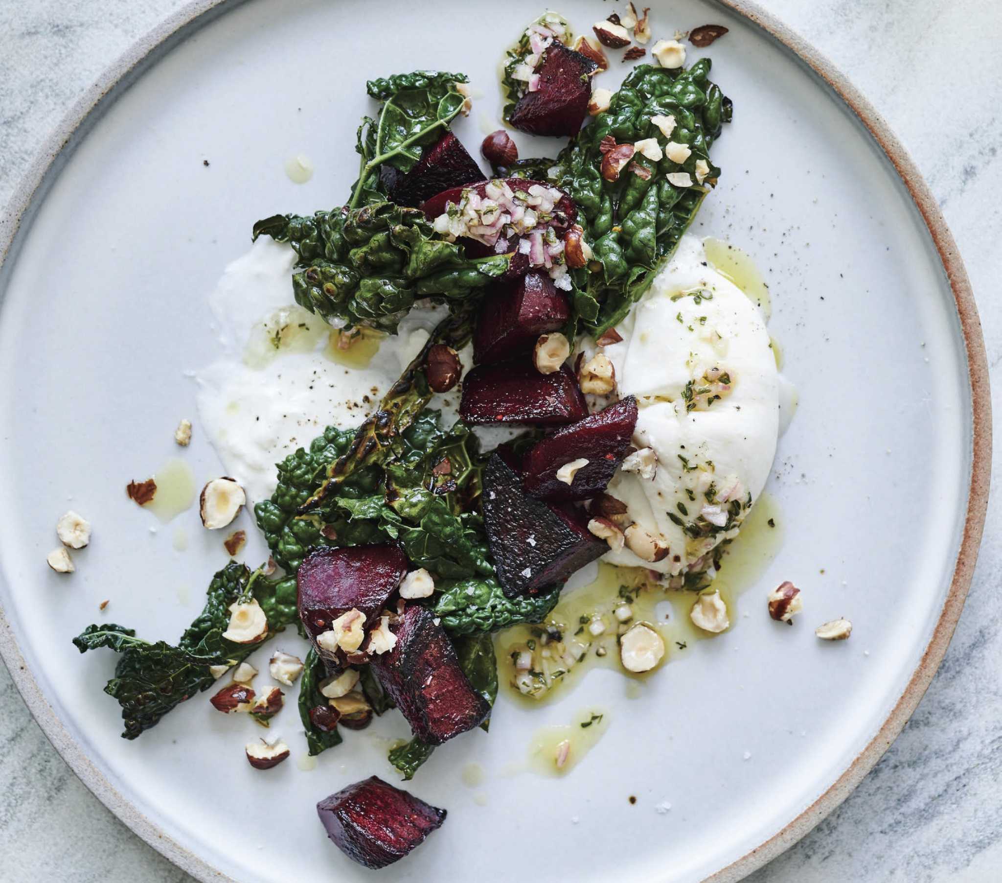 Beets Rallada Recipe of the Week: Roasted beets with kale and burrata (or whatever ...