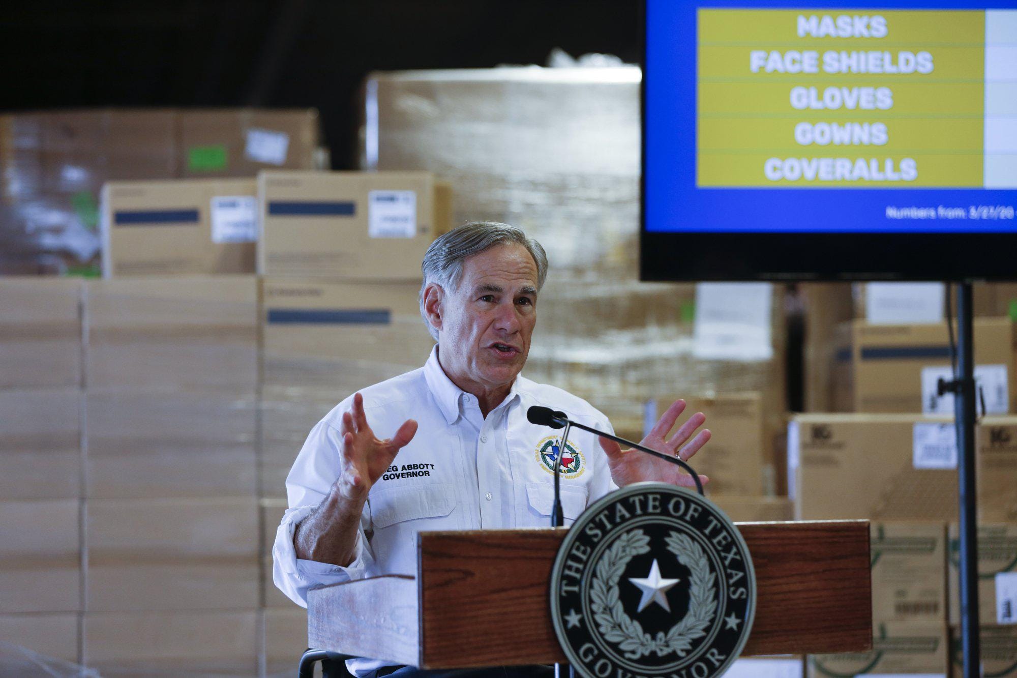Gov. Greg Abbott says Texas will increase coronavirus testing