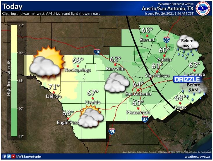 Austin weather forecast for Friday: Overcast skies to persist into weekend