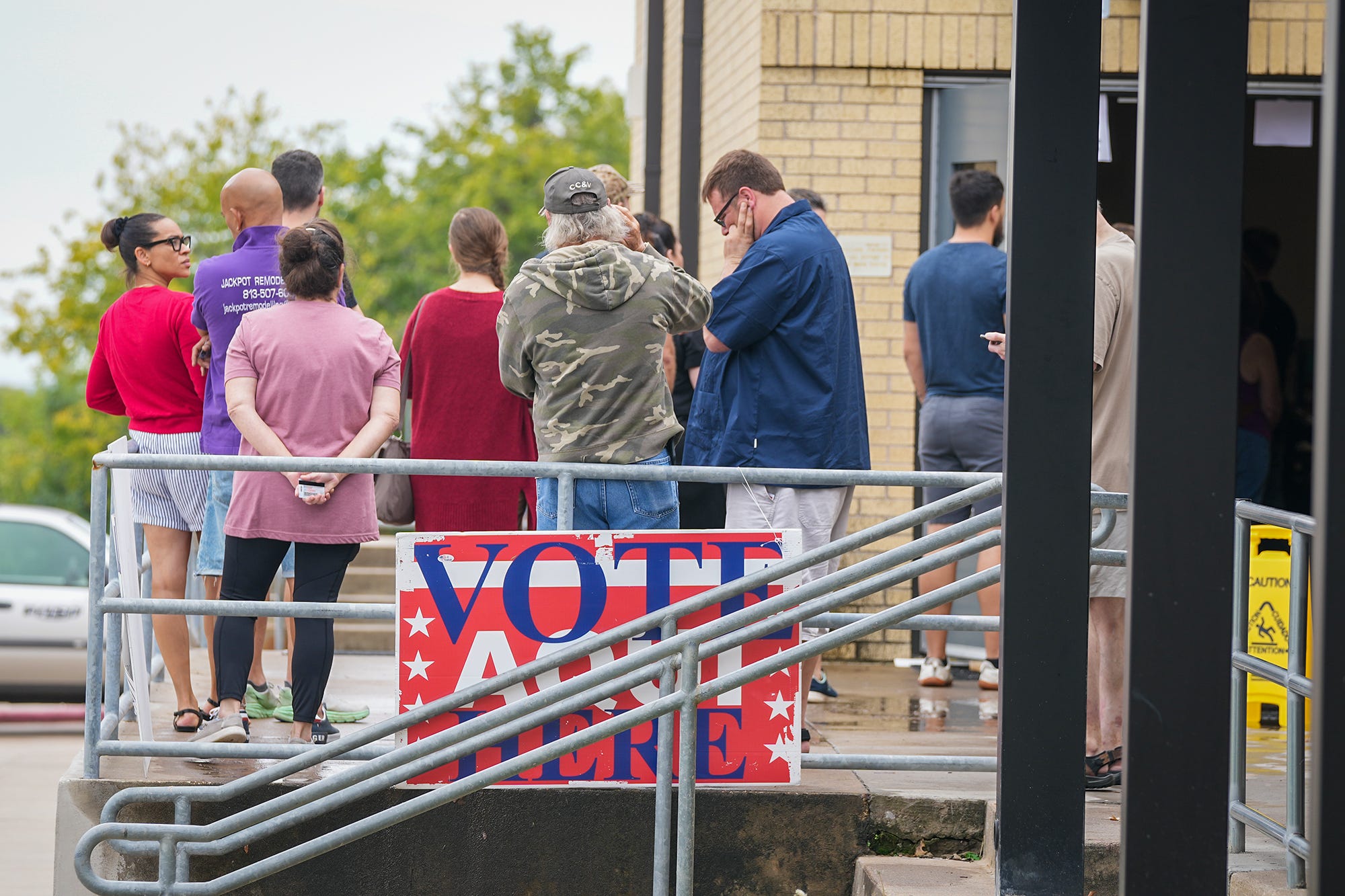Here's what we're seeing at polls across Texas on Election Day