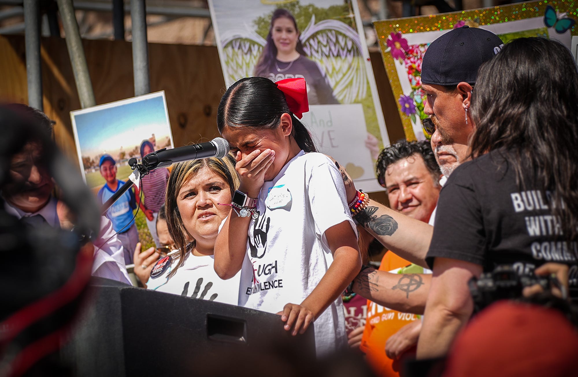 Hundreds of protesters rally at Capitol to demand action on gun safety
