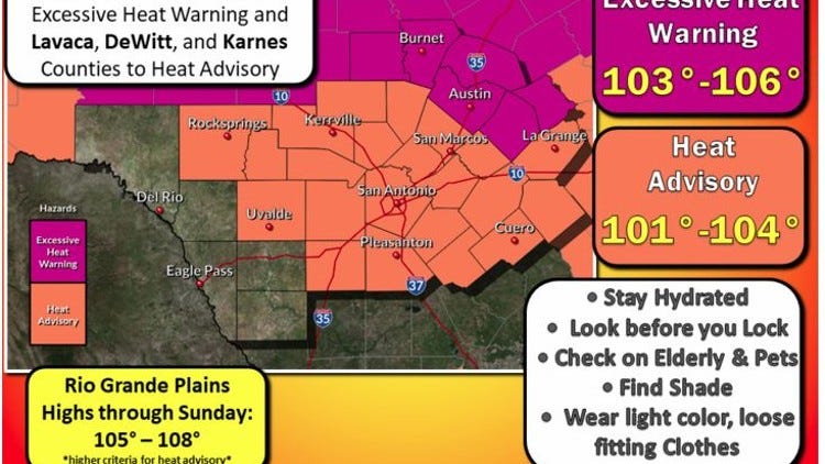 Airport hits temperature of 103 degrees, breaking record for date