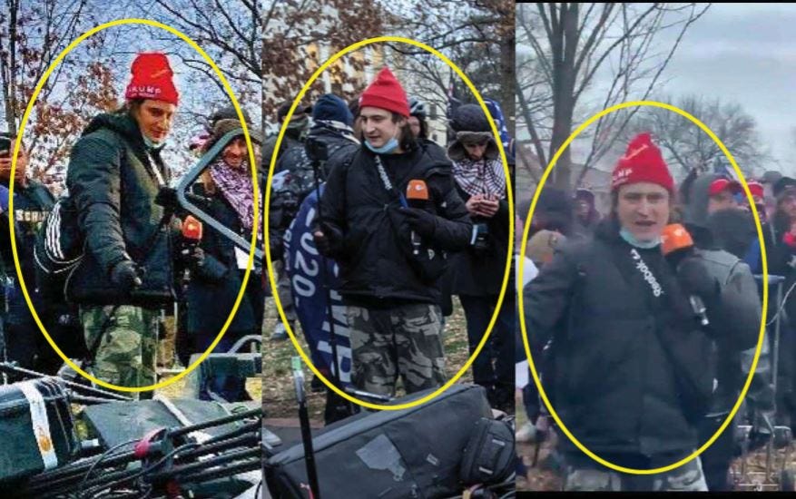 Man accused of destroying media gear in Capitol riot arrested in Austin