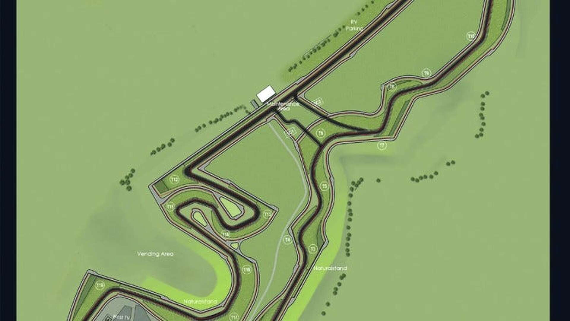 F1 Racetrack Components Track Layouts F1