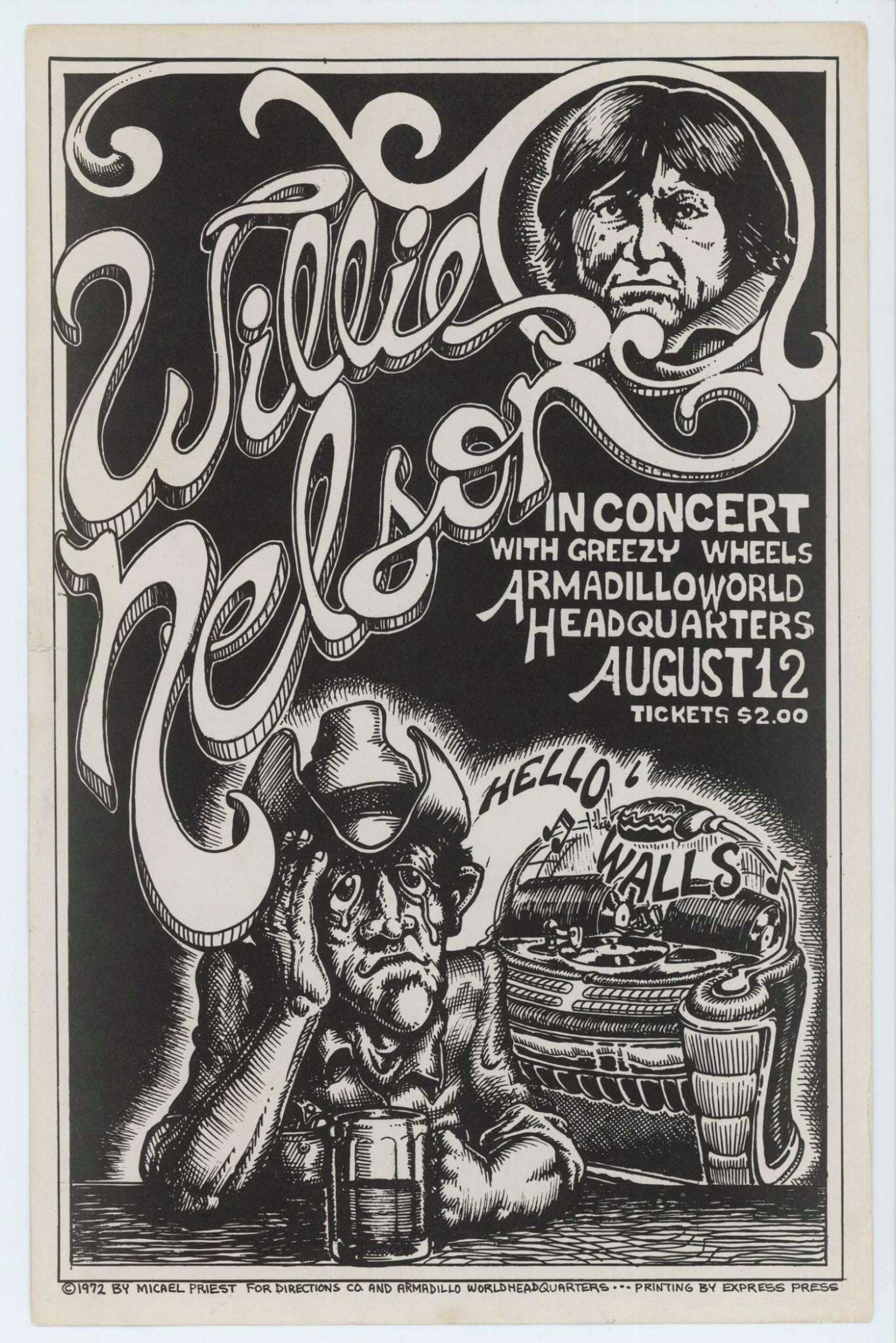 A golden age: When concert poster art explained Austin music