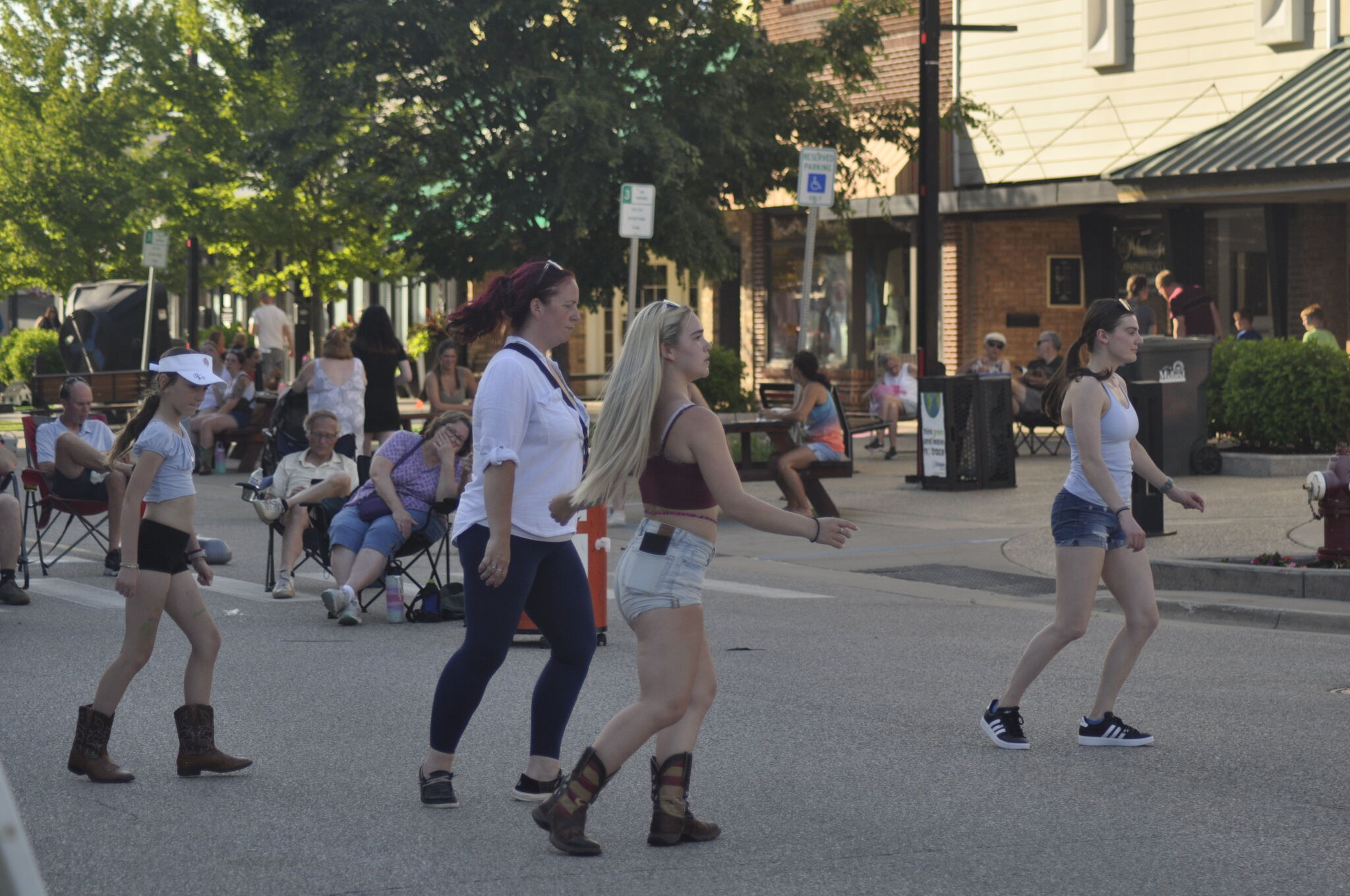 Rocking Block Party Rocking the Block on a hot night in Midland