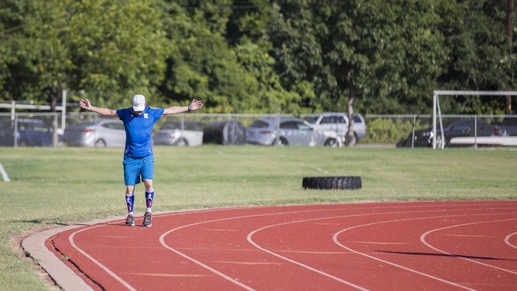 After heart surgery, an athlete gets back to running marathons