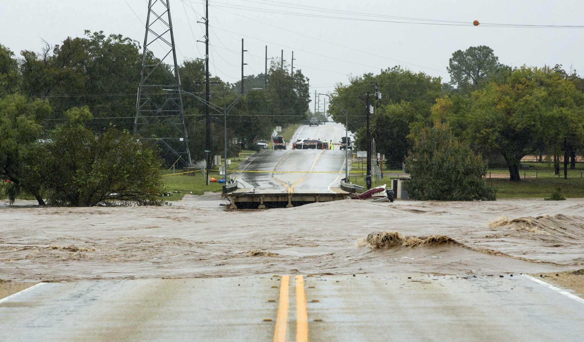 Pictures: Heavy rain leads to major flooding along Central Texas rivers