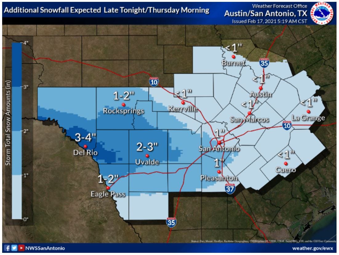 What you need to know about Austin weather Wednesday: Winter storm ...