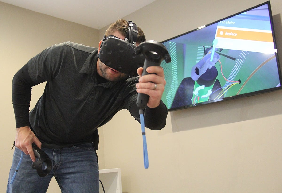 Transvr Interplay Learning to expand VR-based training