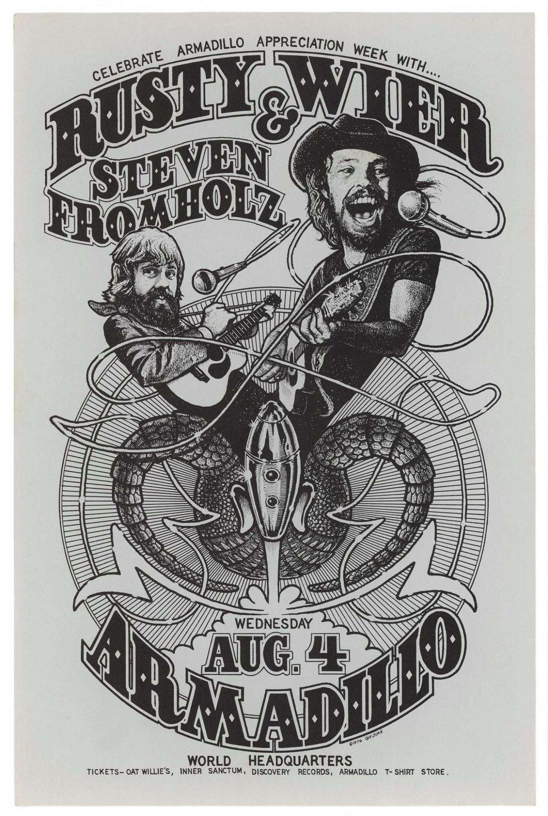 A golden age: When concert poster art explained Austin music