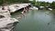You can go swimming at the falls at McKinney Falls State Park, but the scenic spot also has almost nine miles of hike and bike trails.
