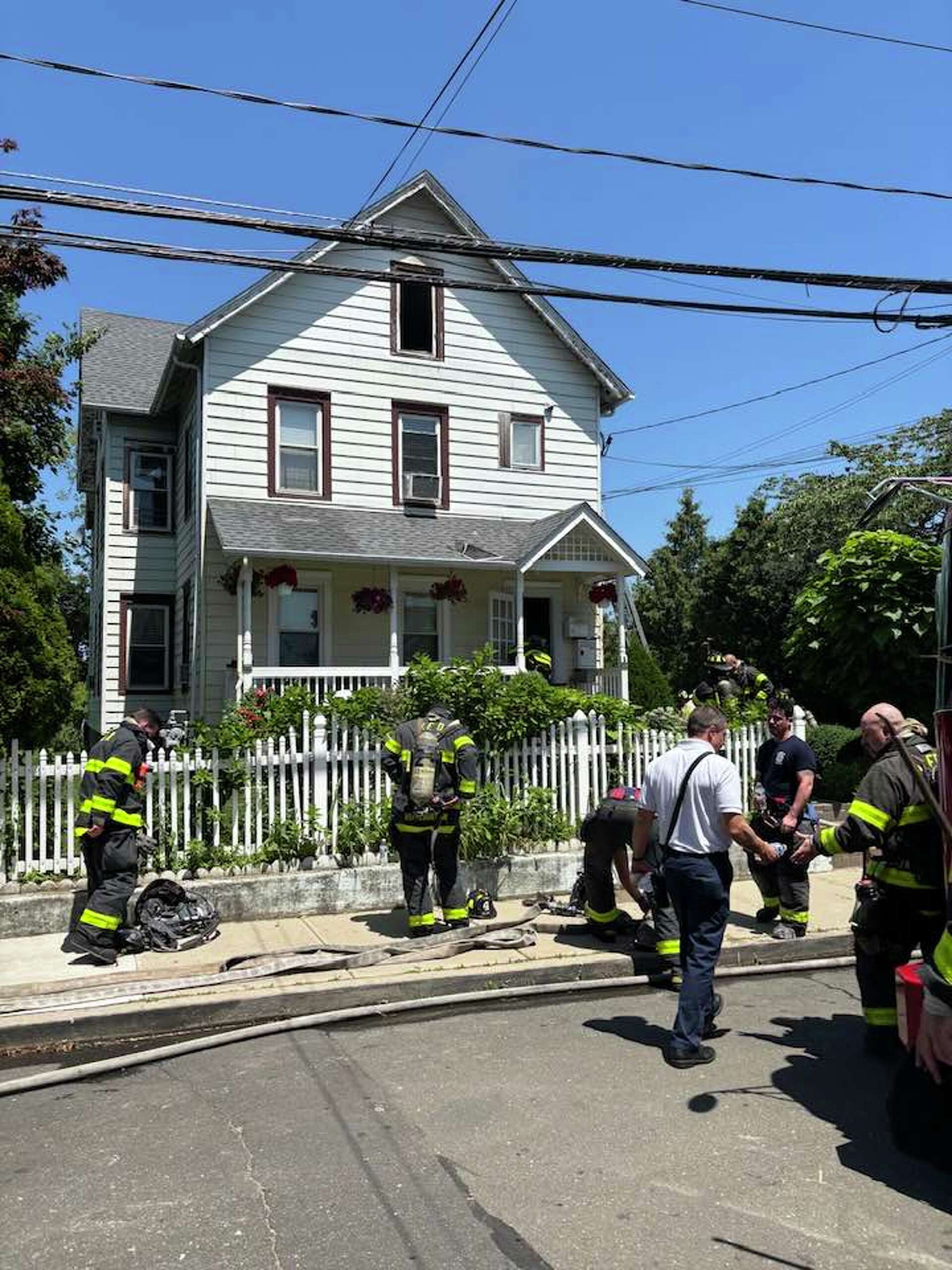 Norwalk house fire on Godfrey Street displaces 4 families, officials s