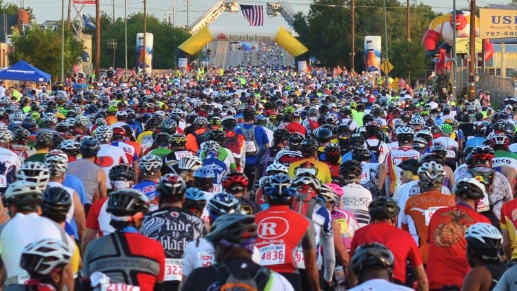 Texas festivals in August: blistering bike races and spicy salsa contests