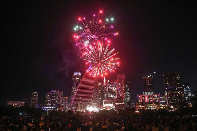 Firework July Lettering Where to watch July Fourth 2026 fireworks in Austin, Central Texas