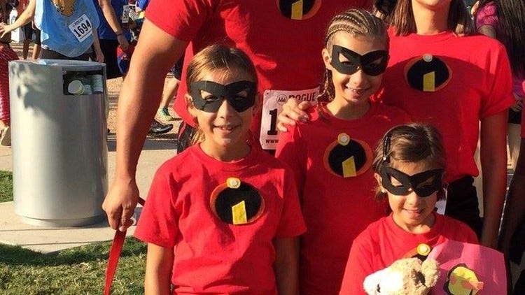 Charity run helps foster children become ‘superheroes’