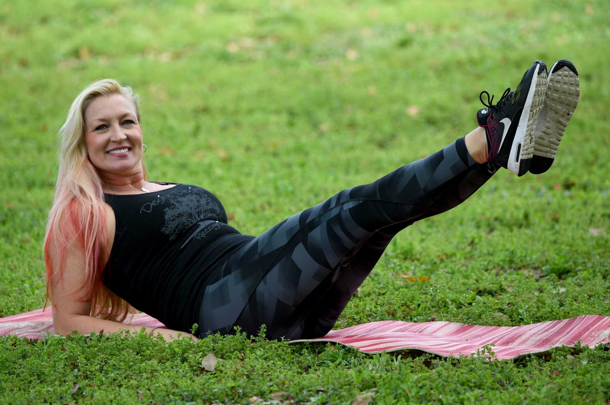 Today’s Workout: Core leg extension is a total body exercise