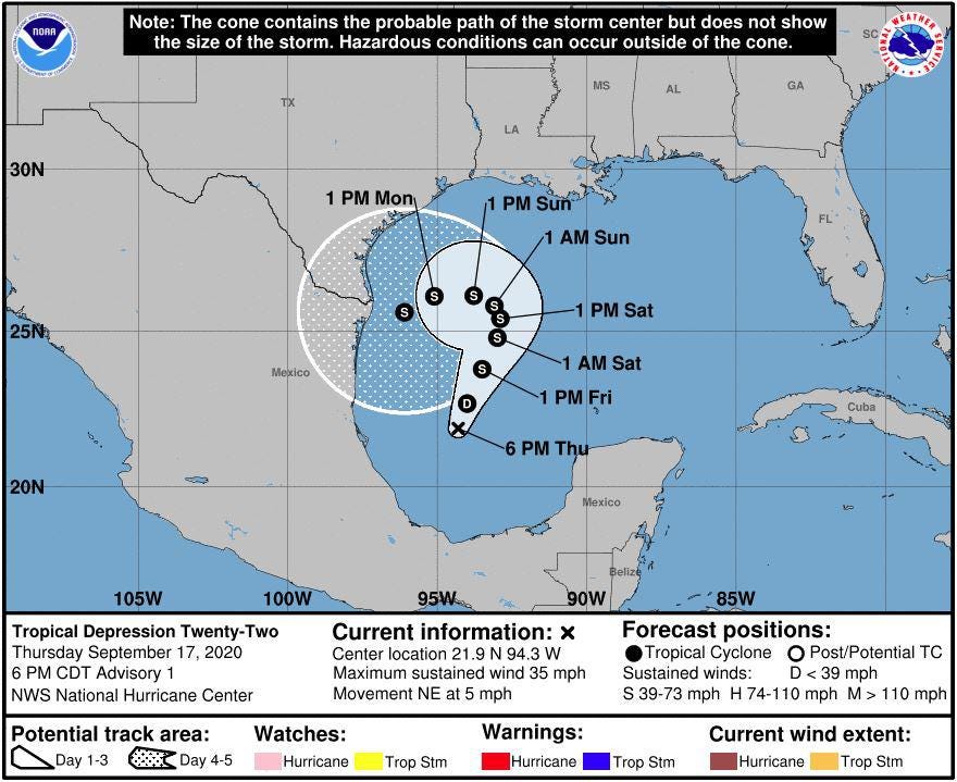Tropical storm could form in Gulf of Mexico in days, spin toward Texas ...