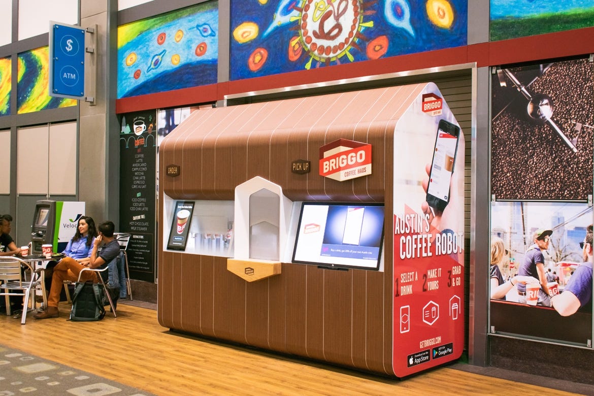 More robot-made coffee: Austin's Briggo ready for expansion