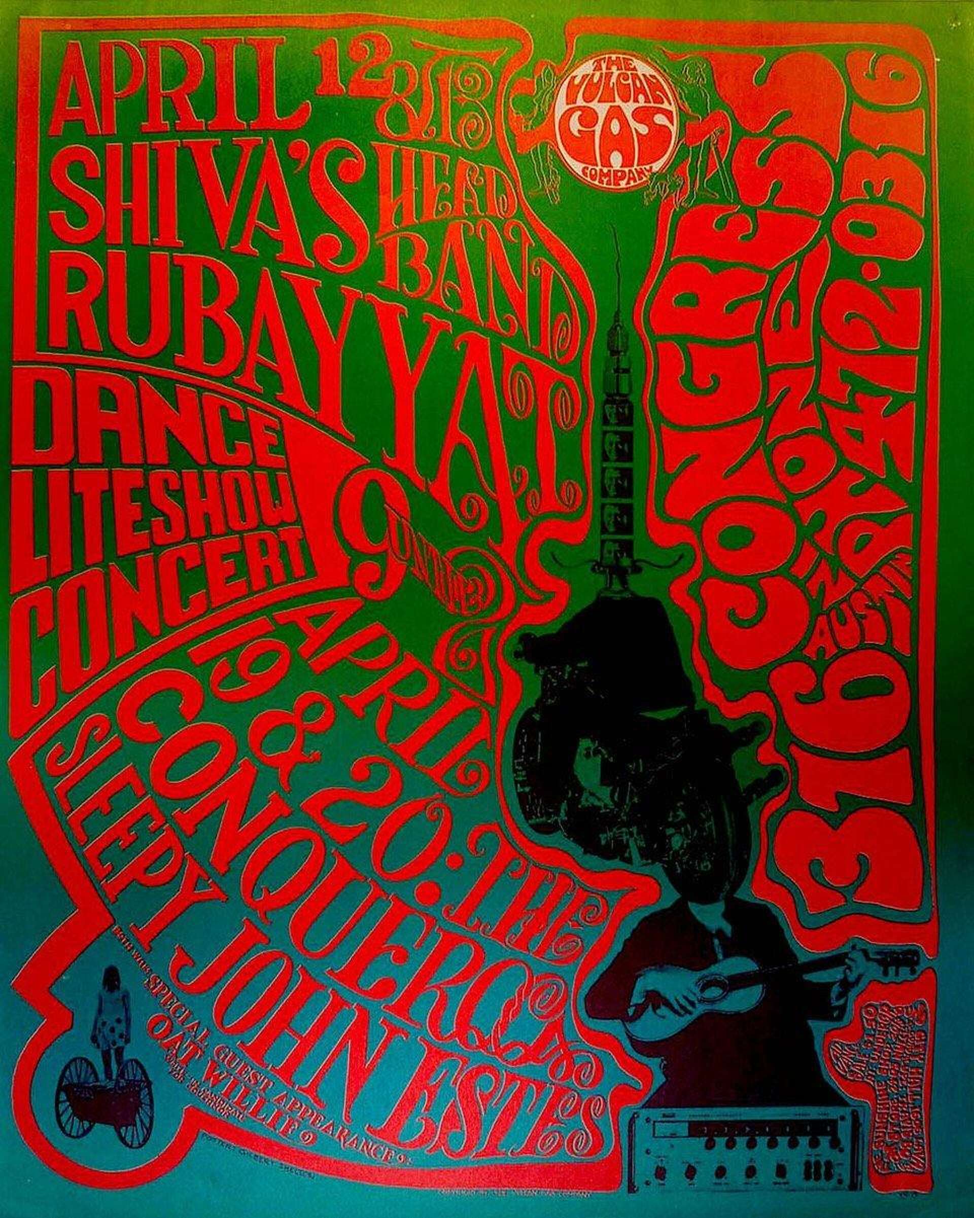 A golden age: When concert poster art explained Austin music