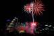 Fireworks are released over the downtown skyline during Austin's New Year at Auditorium Shores, Sunday, Jan. 1, 2023.