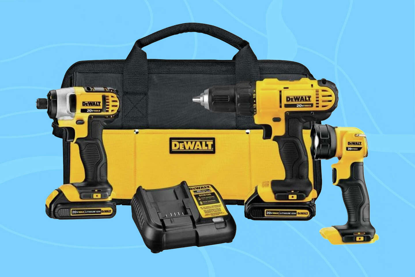 Prime Day deal: Save over 40% on this DeWalt cordless tool combo kit