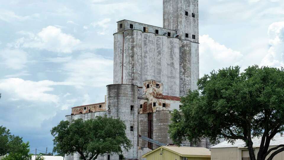 The historic Katy rice drying facility, owned by Andrew Nurcahya, will be converted into an entertainement venue feauring a resturant, food booths and outdoor games in Katy, Thursday, June 26, 2025.