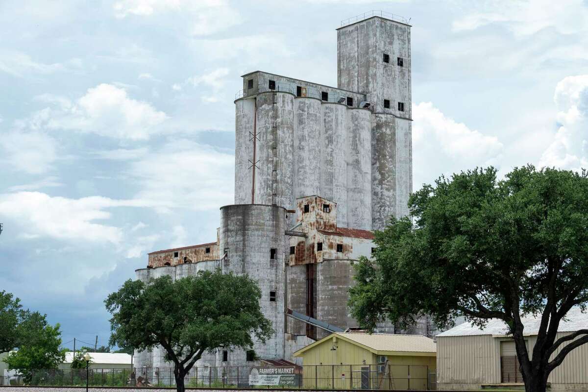 The historic Katy rice drying facility, owned by Andrew Nurcahya, will be converted into an entertainement venue feauring a resturant, food booths and outdoor games in Katy, Thursday, June 26, 2025.