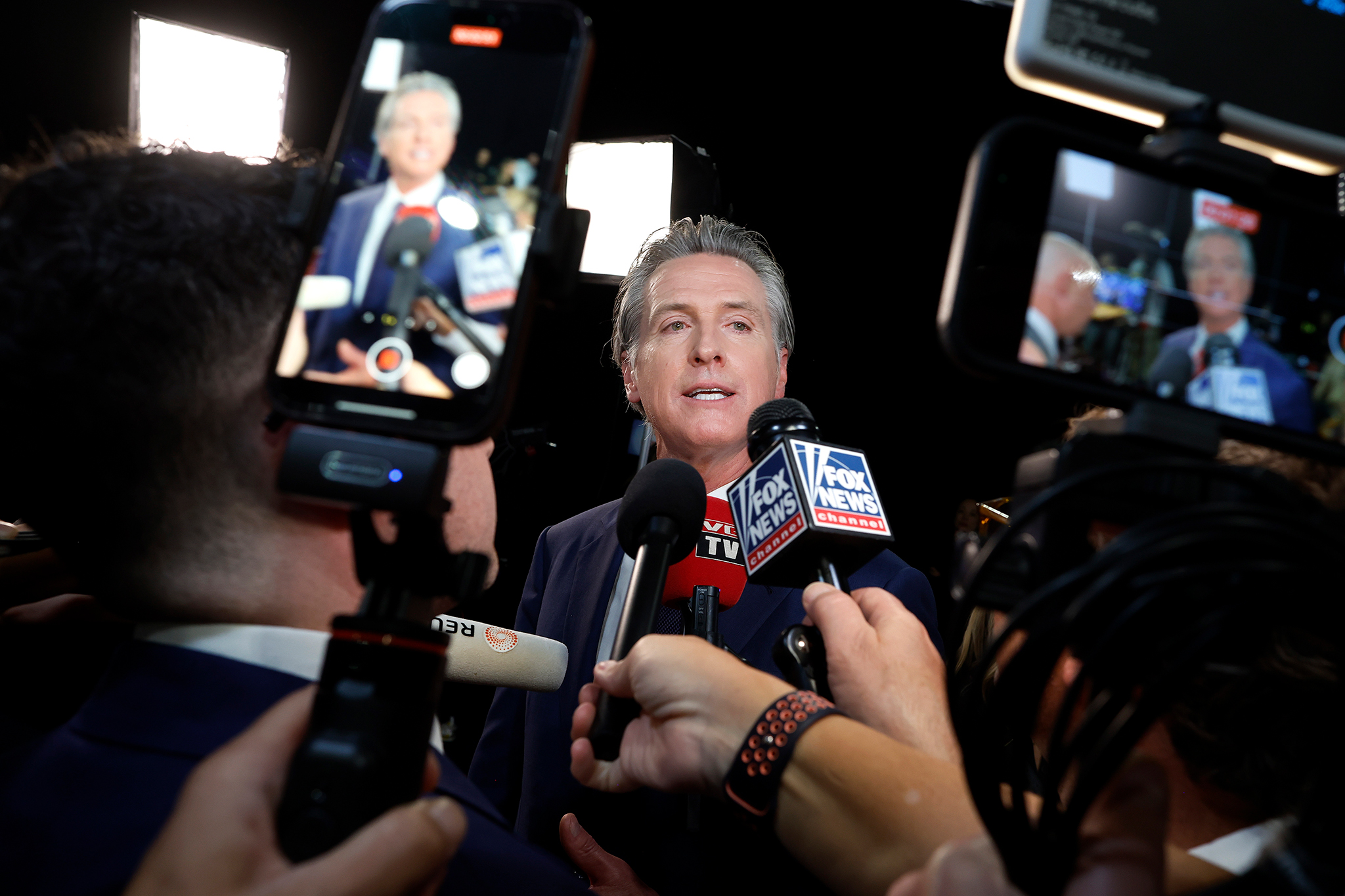 'A wake-up call': Newsom's Trump trolling is riling Republicans