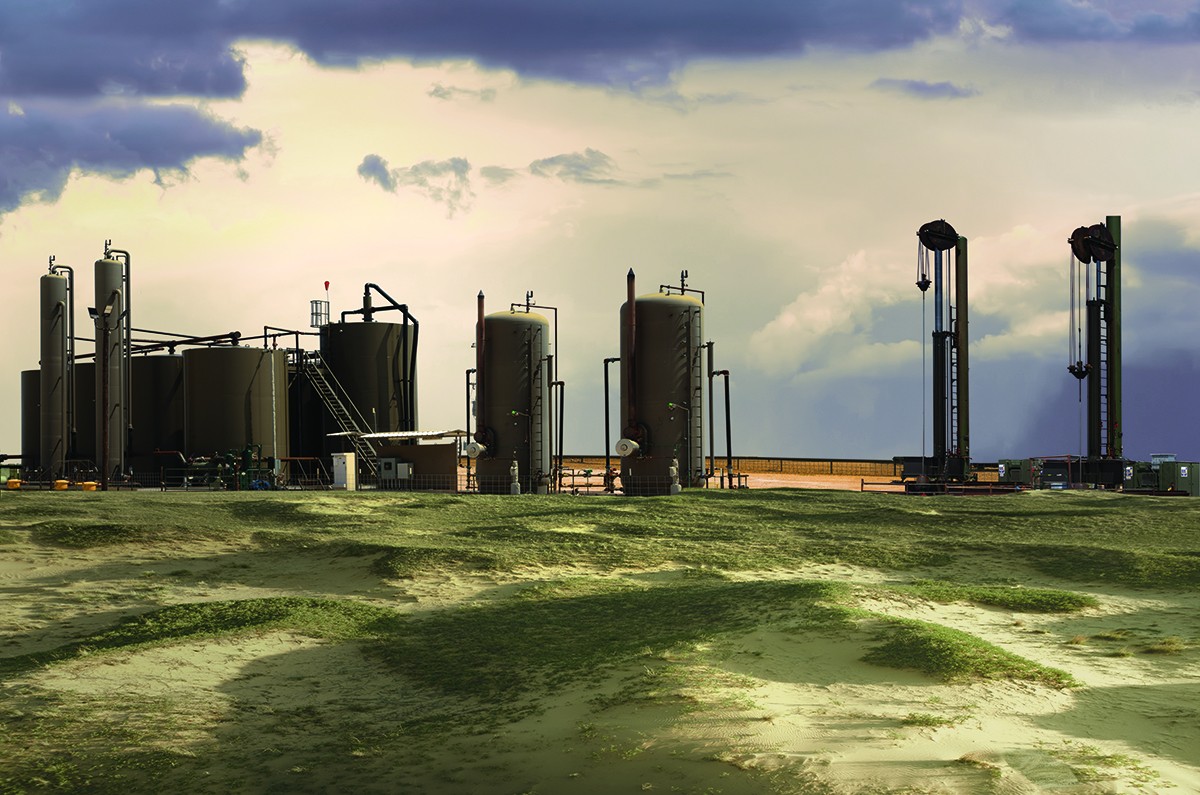 Spot natural gas prices at Waha hub turn negative — again