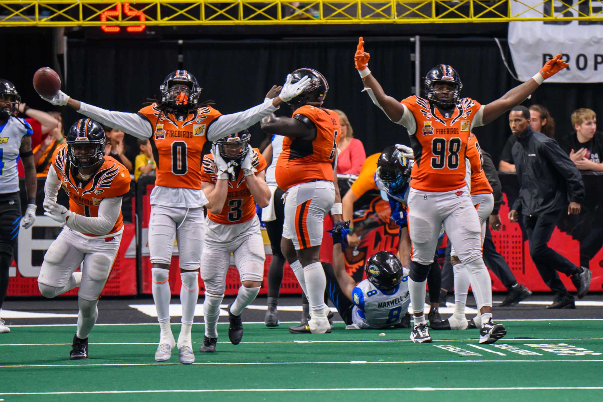 Albany Firebirds cap undefeated season with Arena Football One title