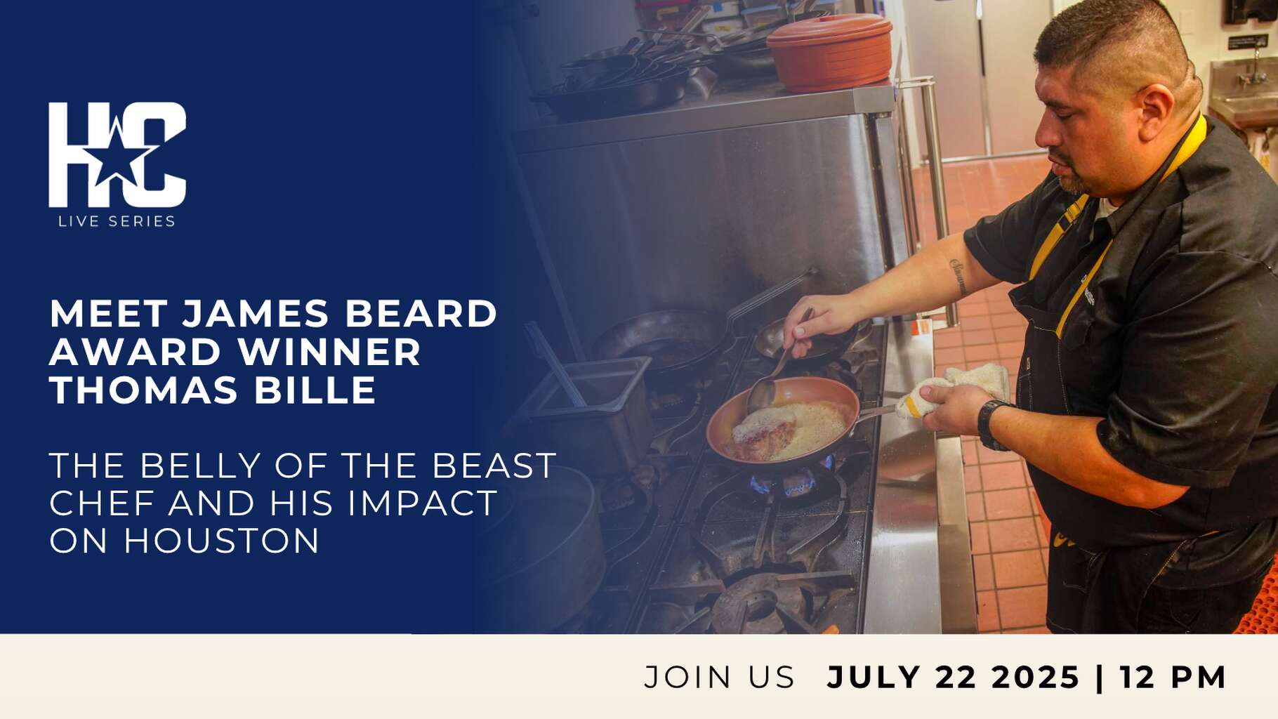 James Beard Award Winner Thomas Bille.
