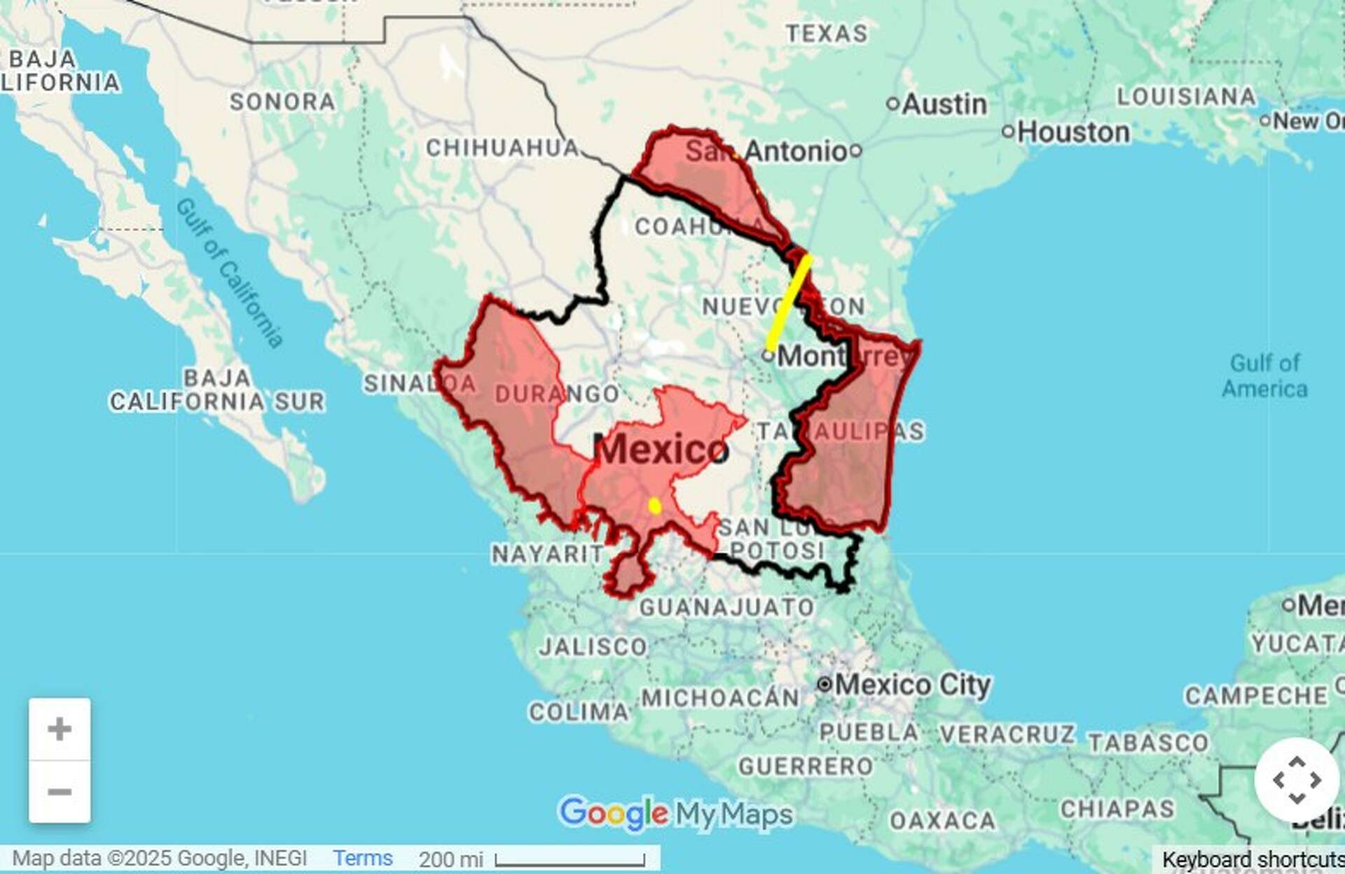 US travel warning remains in effect for Monterrey–Reynosa highway