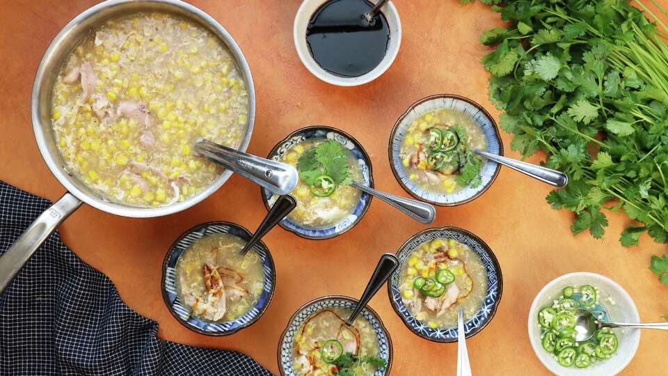 Chicken sweet corn soup from Anita Jaisinghani