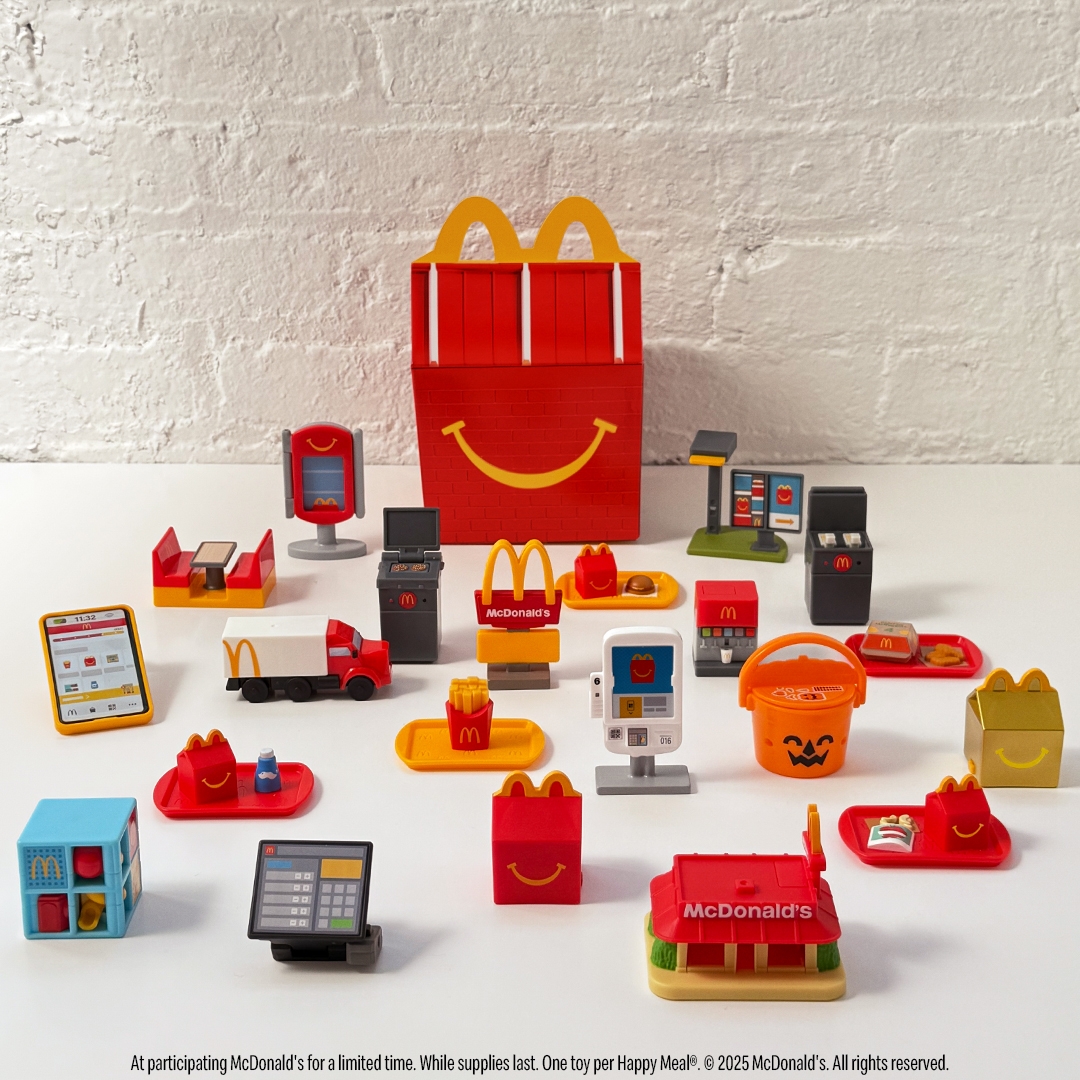 McDonald's Lil Happy Meal minis include tiny restaurant, PlayPlace