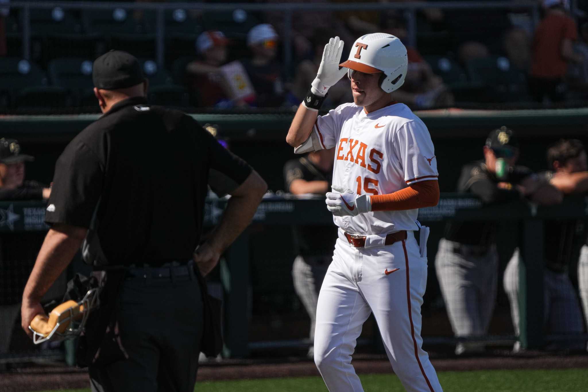 Texas Longhorns wins baseball series against Texas Tech Red Raiders