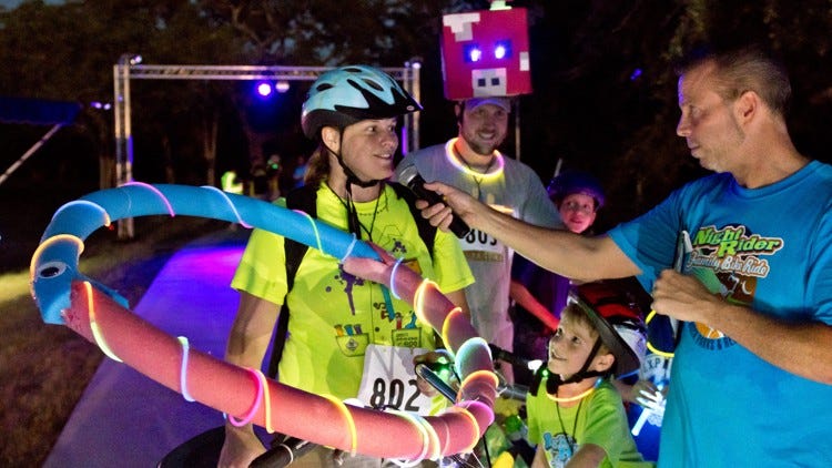 Round Rock Rides Round Rock Night Rider Family Bike Ride, 07.23.16