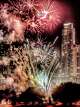 Downtown Austin fireworks closing out the 2016 and welcoming the New Year 2017 for the tens of thusands attending the festivities at Auditorium Shores on Saturday December 31, 2016. JOHN GUTIERREZ / FOR AMERICAN-STATESMAN