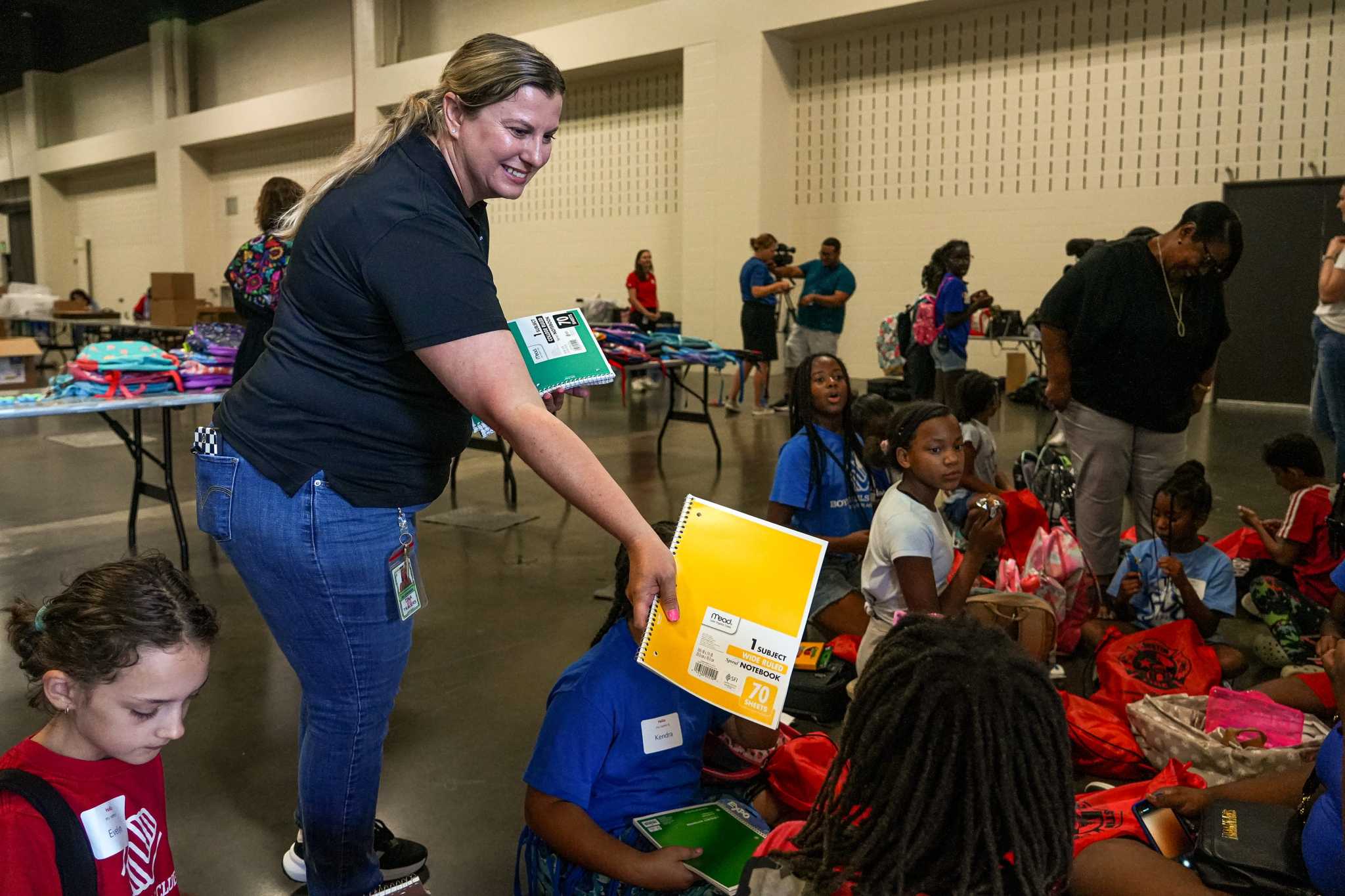 Austin hosts school supply, backpack drive at Palmer Events Center