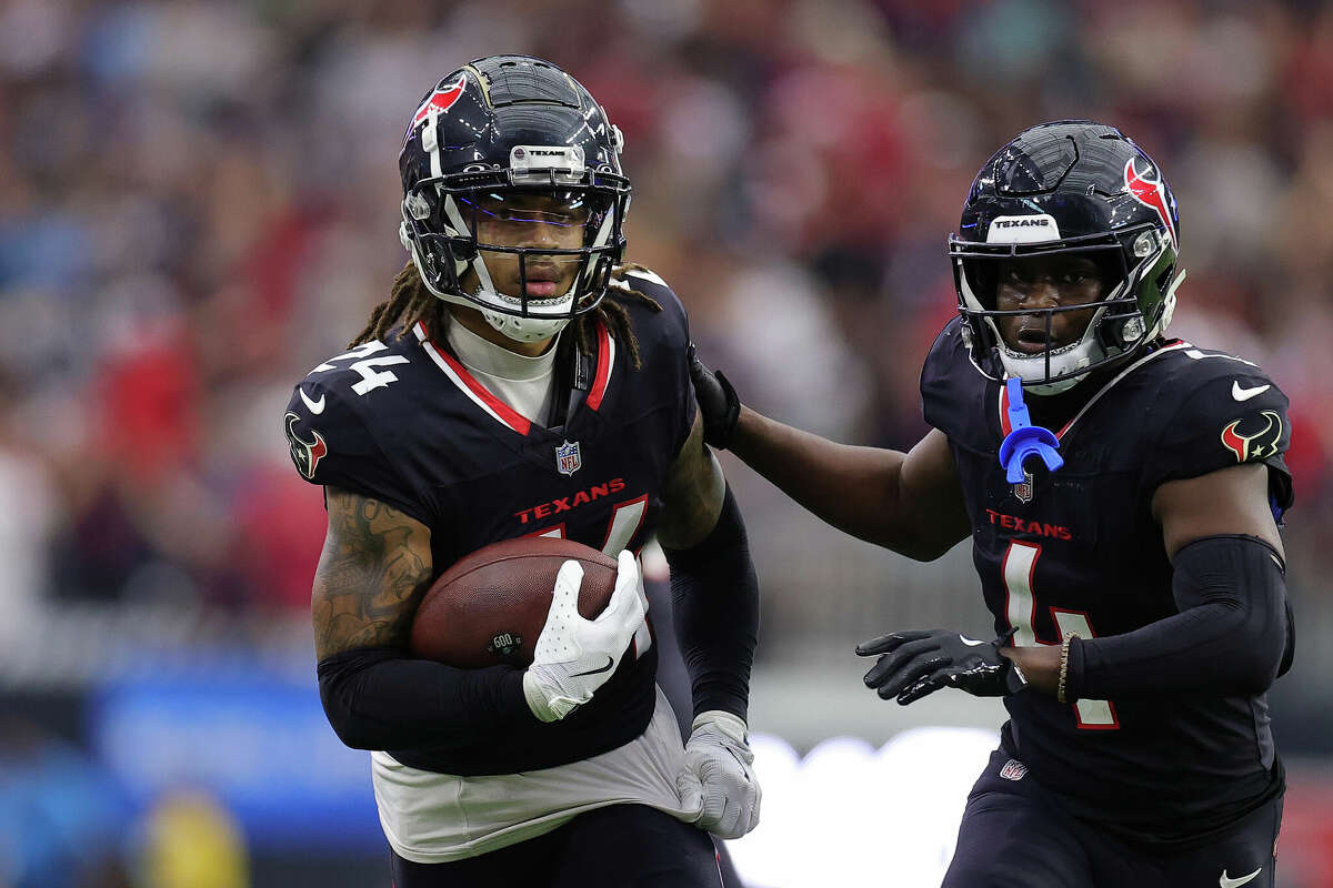 Derek Stingley Jr. and Kamari Lassiter earned top marks from PFF as the best cornerback duo in the NFL in 2024. 