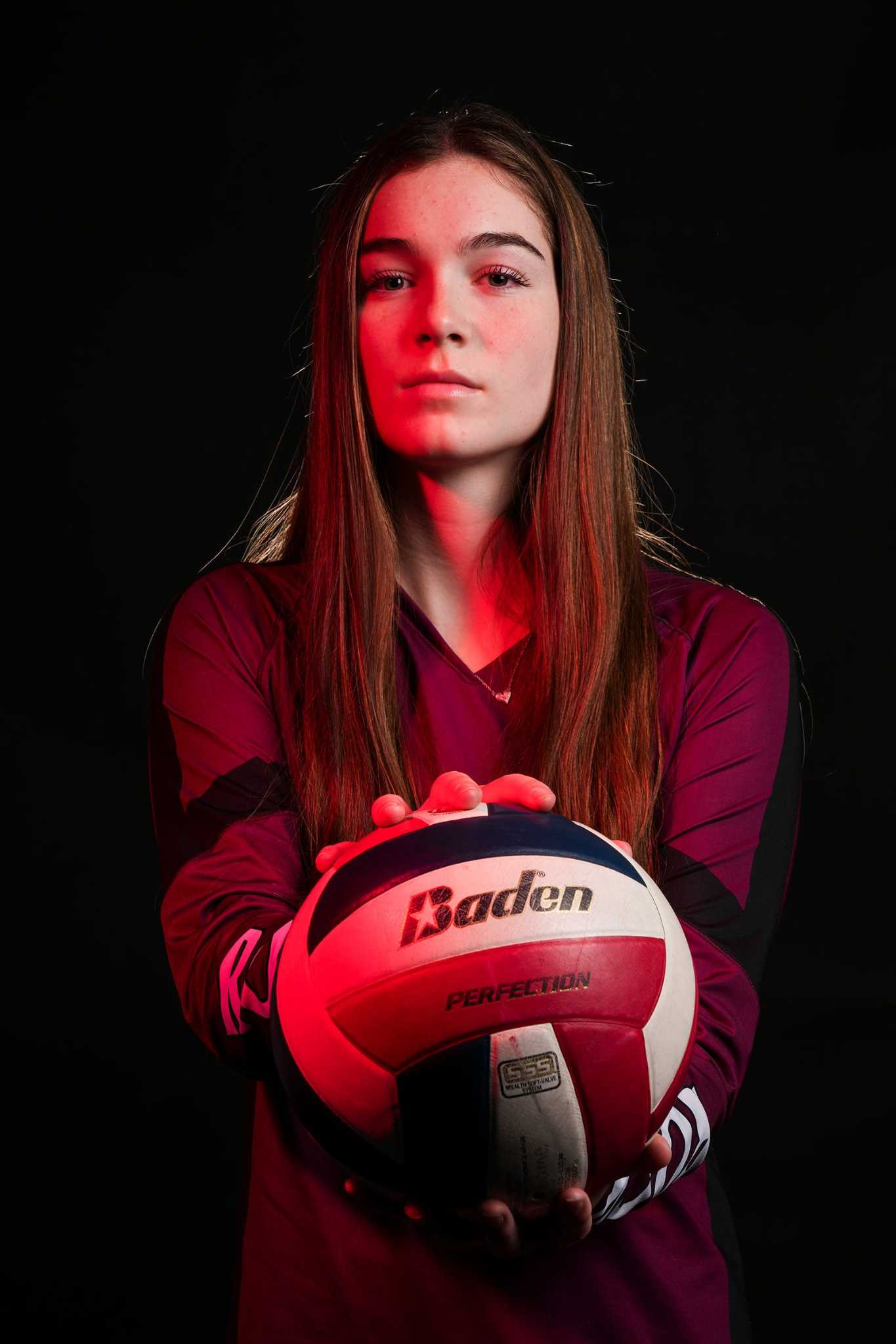 Faces off the field: Meet Riley Clinton, senior, Round Rock volleyball