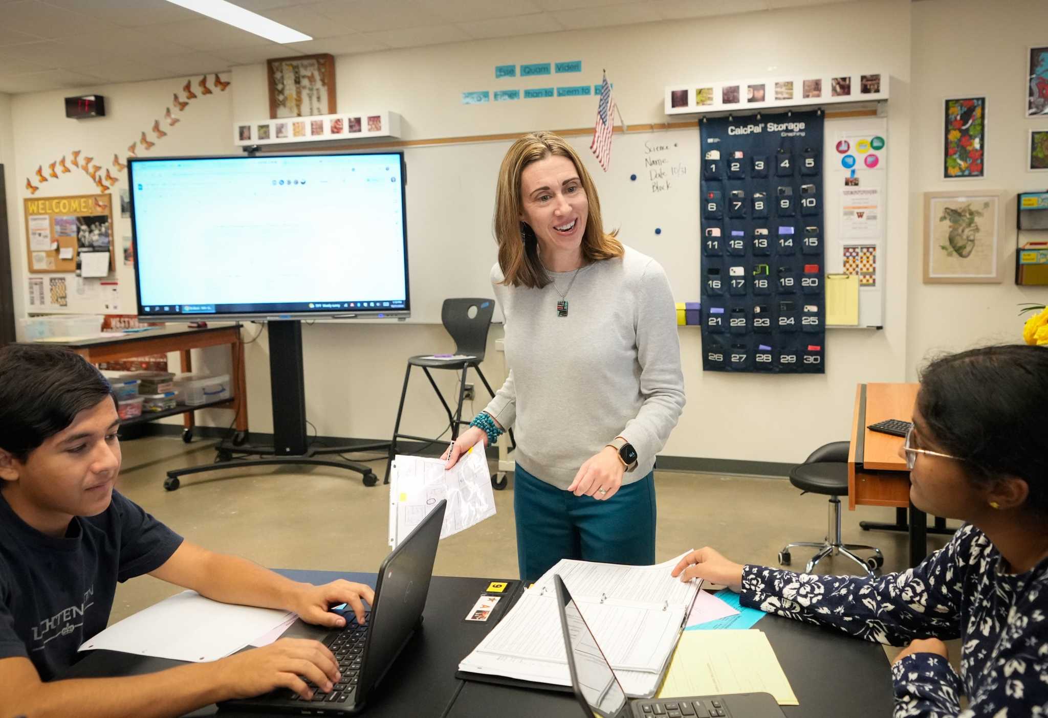 Texas Teacher of the Year works hard to know Westwood High students