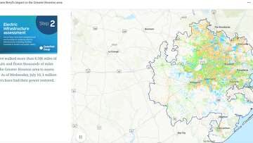 When will CenterPoint restore power? Search by address in new map