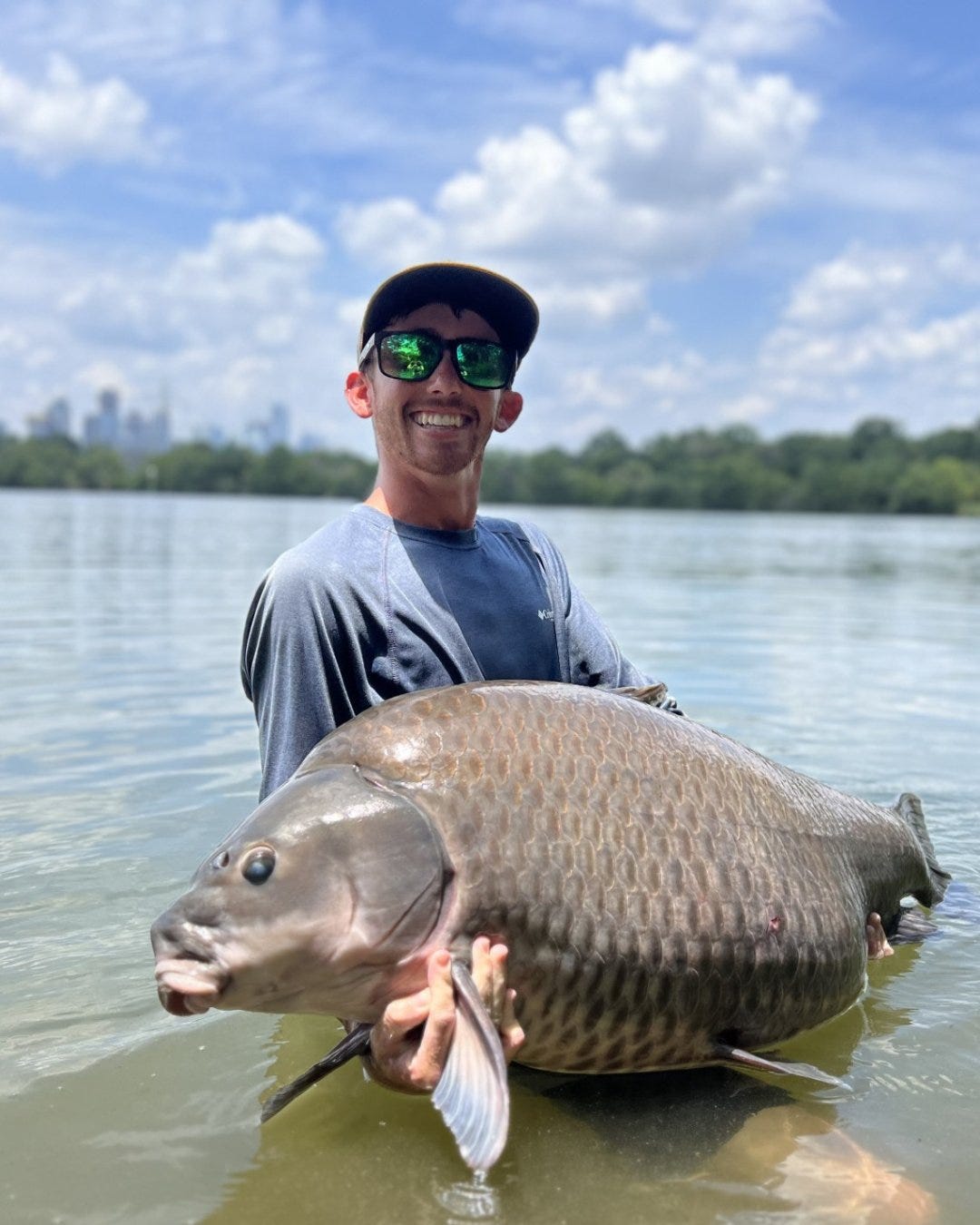 Texas angler catches state-record-breaking fish in Austin lake