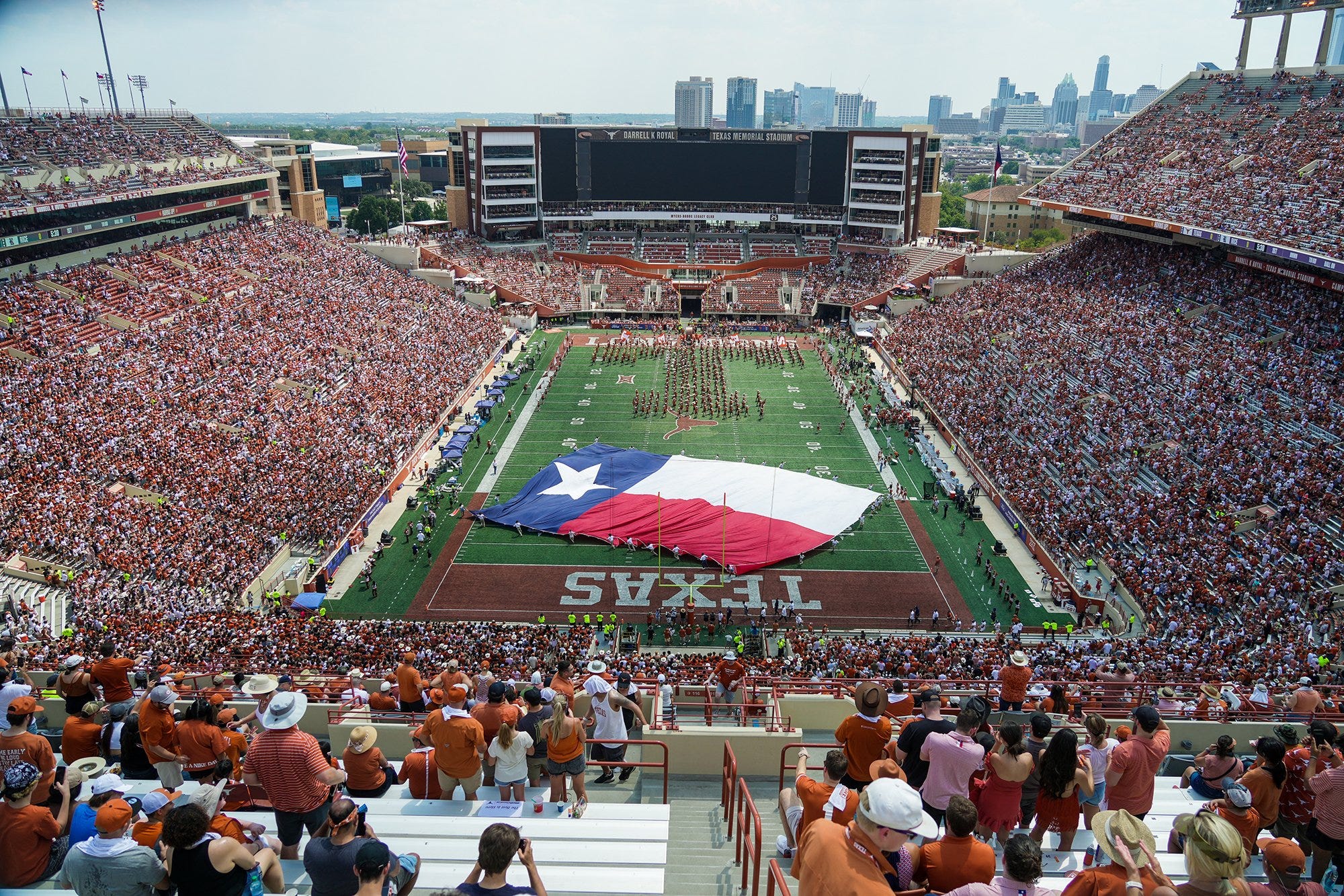 Texas Stadium Rocking Chairs Texas football: On Royal-Memorial Stadium's 100th birthday, 50 facts ...