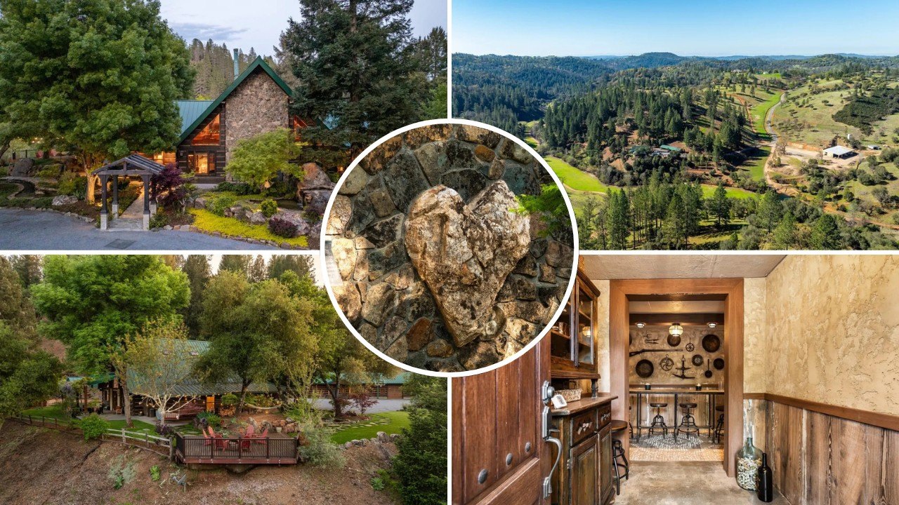 Historic Gold Rush Ranch Nestled in the Sierra Nevada Hits the Market for $5.9 Million