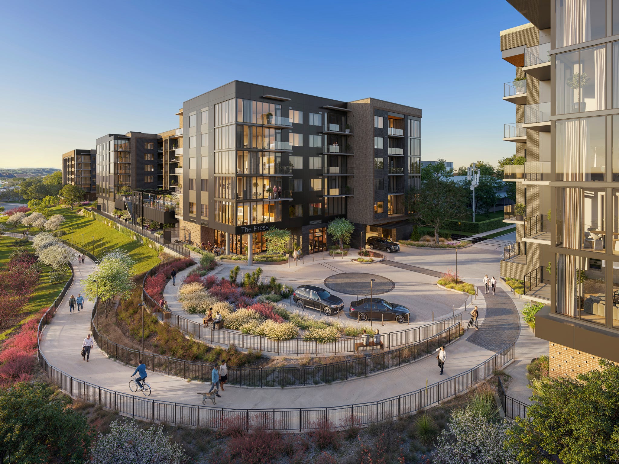 Beautiful view of Upscale Condos Near Playgrounds