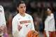 Texas Longhorns guard Sarah Graves (25) warms up ahead of the first round NCAA playoff game against William & Mary at the Moody Center on Saturday, March 22, 2025.