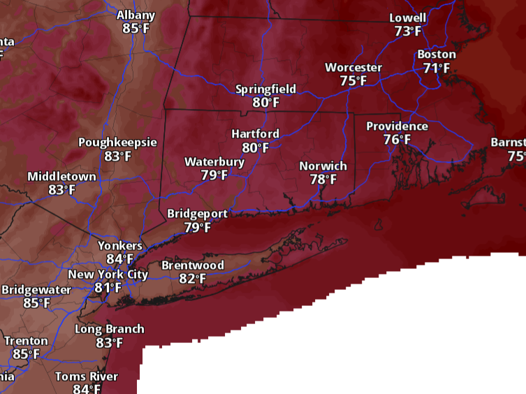 Heat returns this weekend in CT after brief Thursday cooldown